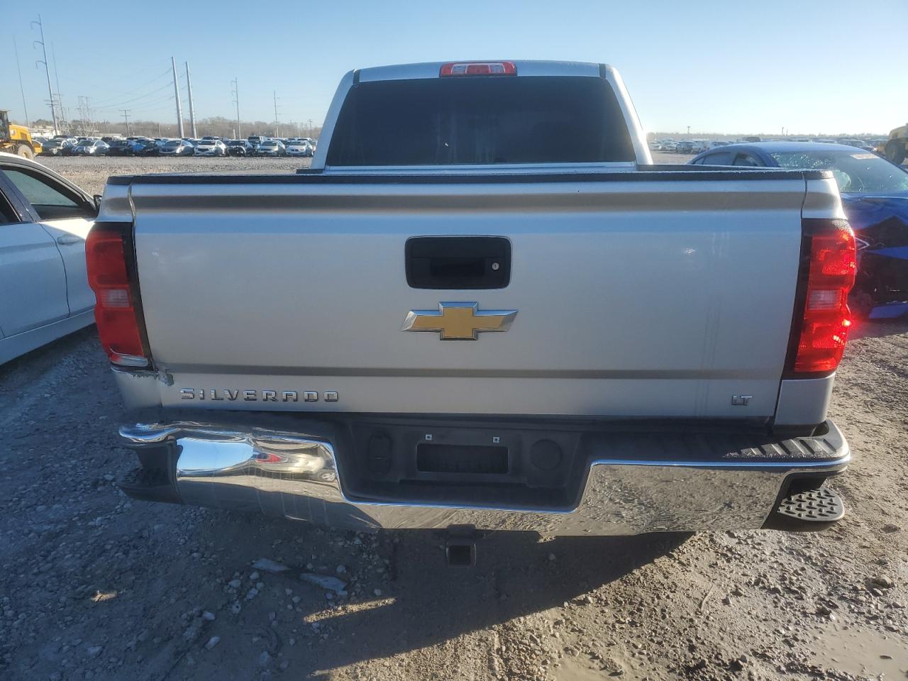 2014 Chevrolet Silverado VIN 3GCPCREC0EG176871 Copart auction photo, front end / rear end damage thumbnail 6