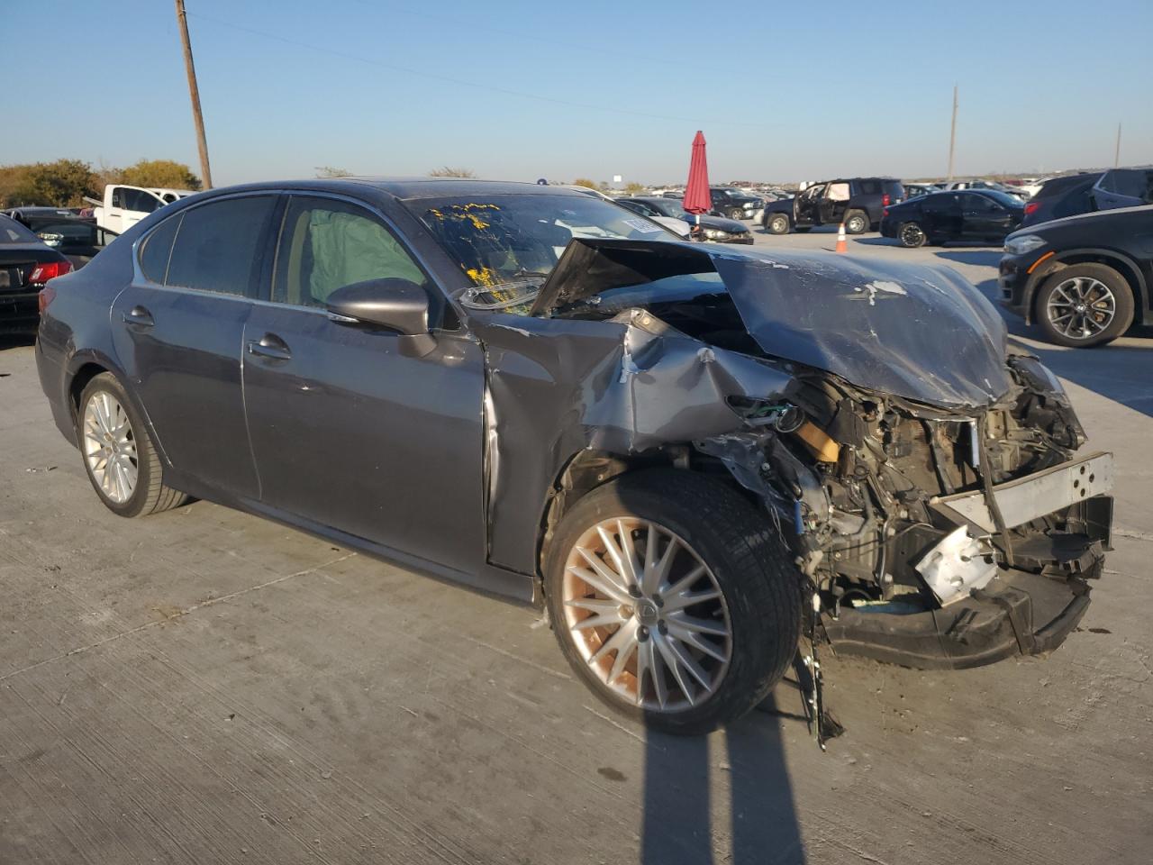 2013 Lexus GS VIN JTHBE1BL2D5008678 Copart auction photo, front end damage thumbnail 4