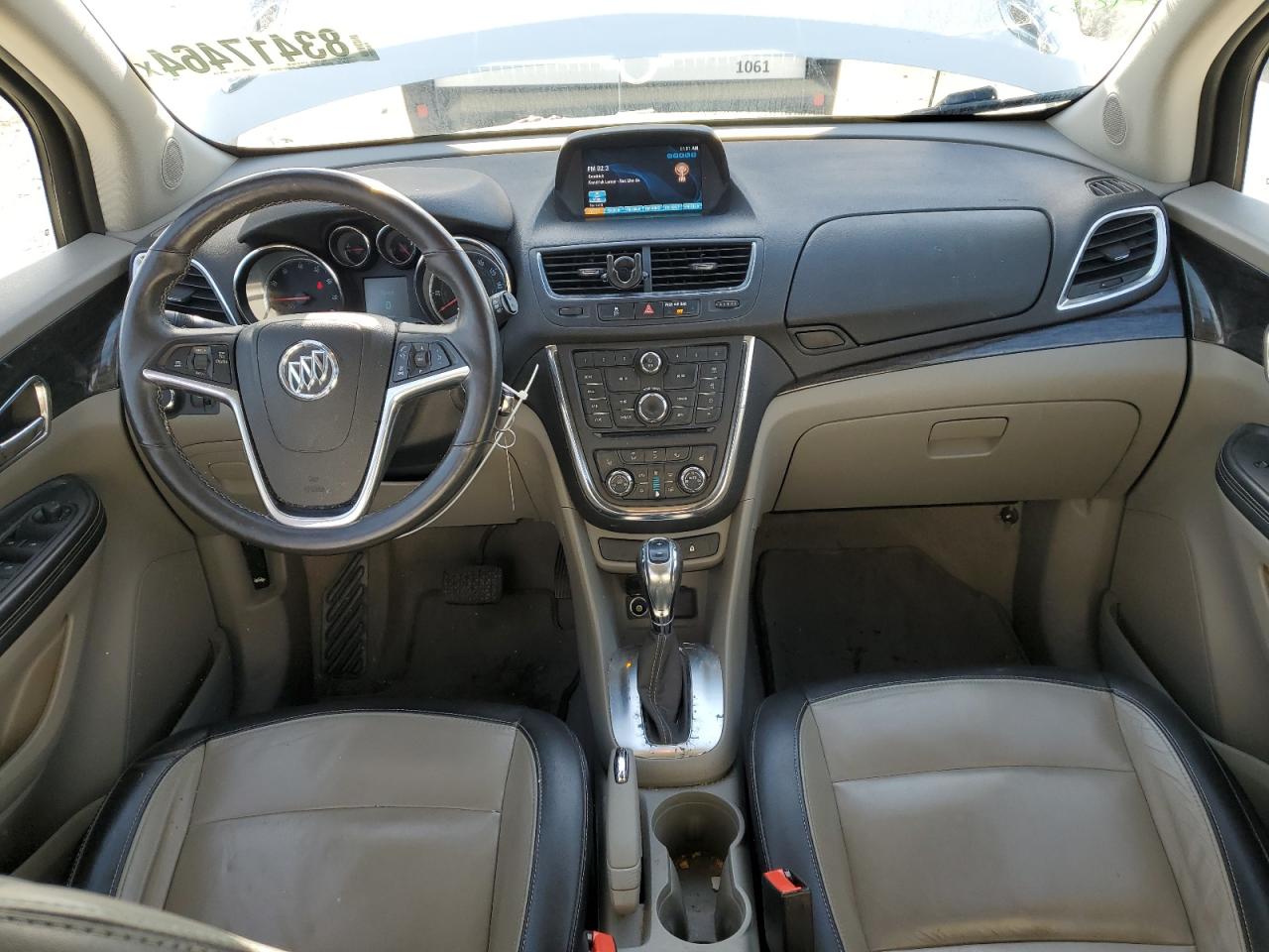 2014 Buick Encore VIN KL4CJCSB5EB672149 Copart auction photo, front end damage thumbnail 8