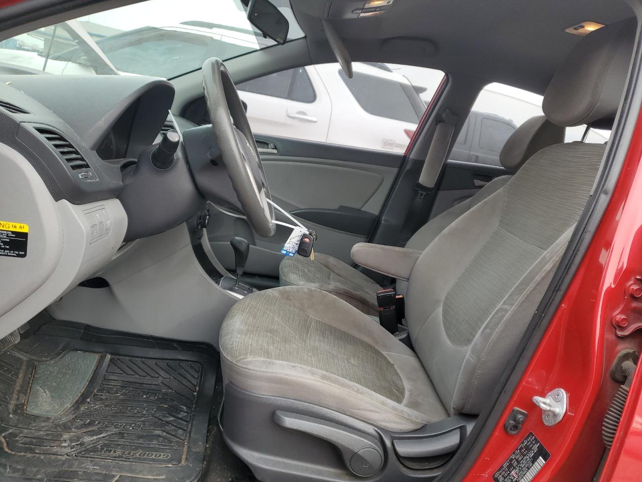 2016 Hyundai Accent VIN KMHCT4AE3GU953371 Copart auction photo, front end / rear end damage thumbnail 7