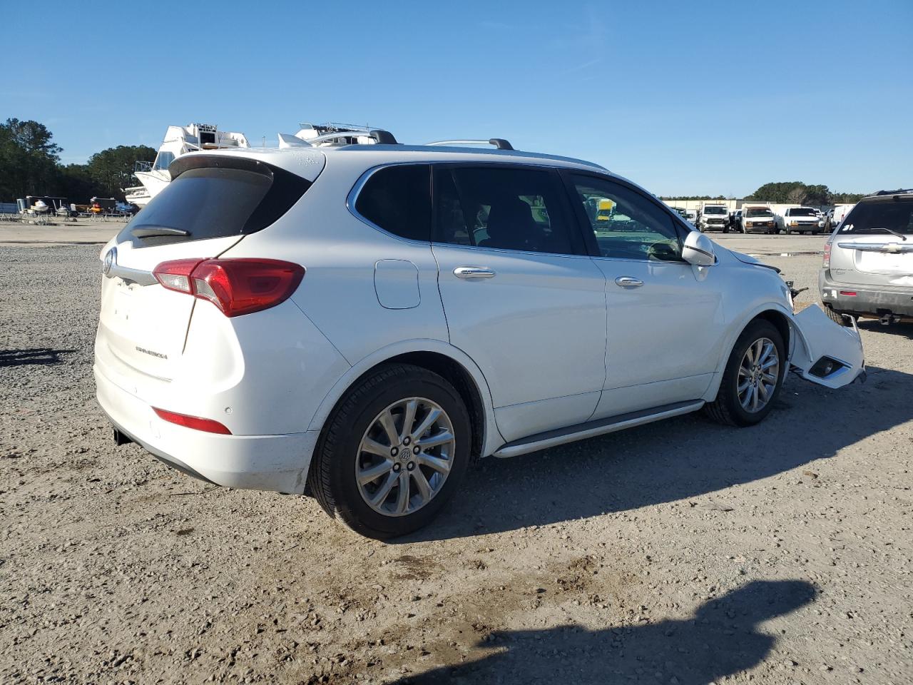 2019 Buick Envision VIN LRBFXCSA7KD026392 Copart auction photo, front end damage thumbnail 3