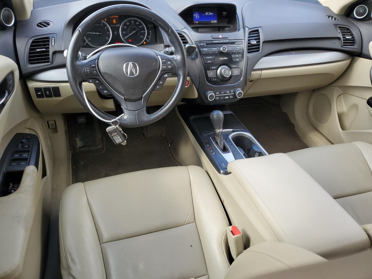 2017 Acura RDX VIN 5J8TB4H33HL012104 Copart auction photo, side / front end damage thumbnail 8