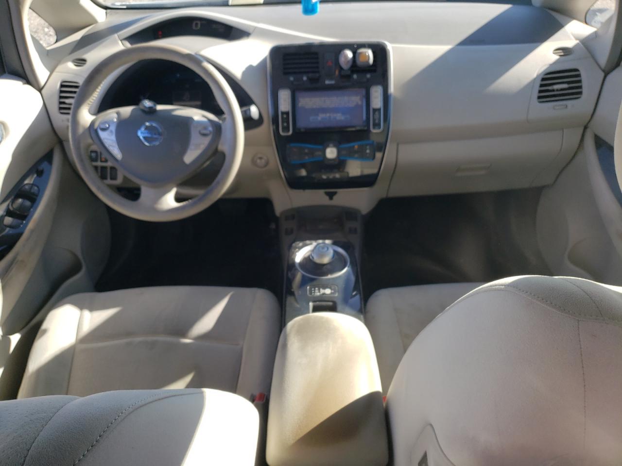 2012 Nissan Leaf VIN JN1AZ0CP5CT017580 Copart auction photo, front end / rear end damage thumbnail 8