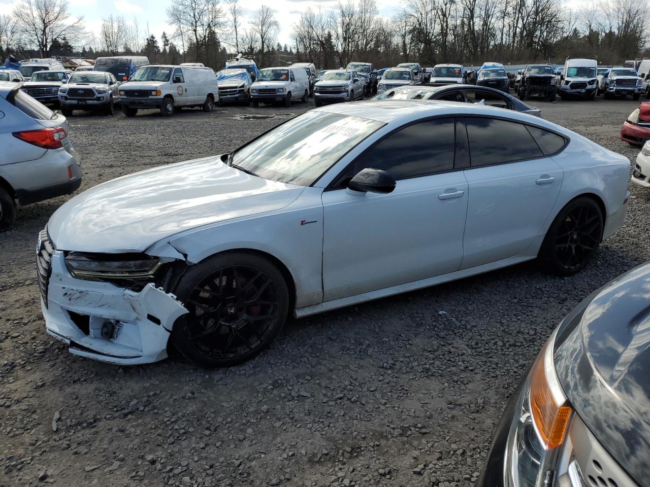 2018 Audi A7 VIN WAUW3AFC3JN015442 - Copart auction photo