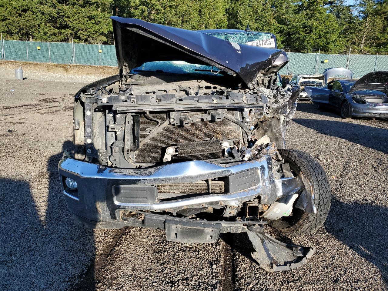 2015 Chevrolet Silverado VIN 1GC1KWEG2FF503249 Copart auction photo, all over damage thumbnail 11