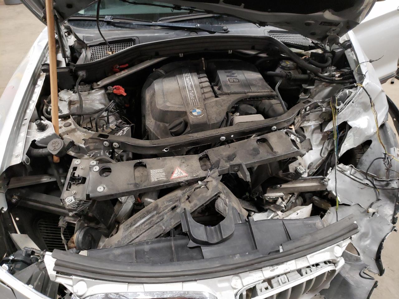 2016 BMW X3 VIN 5UXWX7C58G0S16290 Copart auction photo, front end damage thumbnail 12
