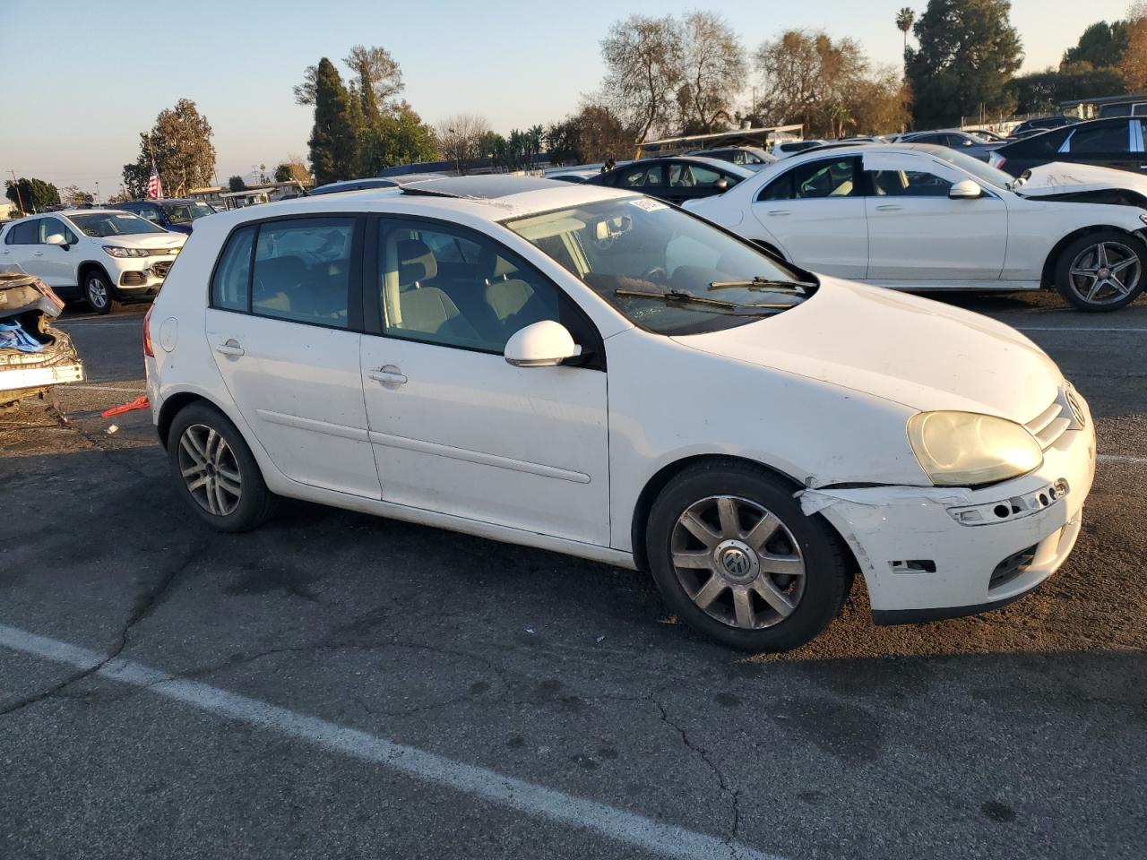 2009 Volkswagen Golf VIN WVWDB71KX9W028483 Copart auction photo, front end / minor dent/scratches damage thumbnail 4
