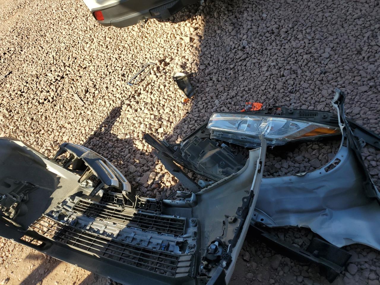 2019 Toyota Highlander VIN 5TDKZRFH8KS567928 Copart auction photo, front end / side damage thumbnail 13