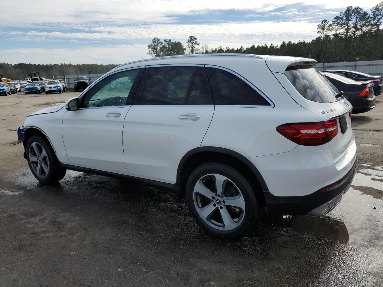 2019 Mercedes-Benz GLC VIN WDC0G4JBXK1000372 Copart auction photo, front end damage thumbnail 2