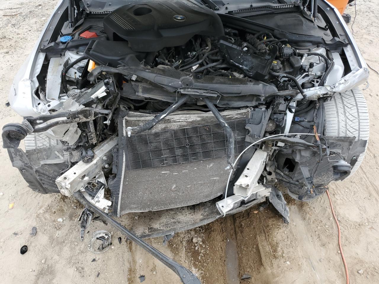 2020 BMW 4er VIN WBA4J1C03LCD98310 Copart auction photo, front end damage thumbnail 13