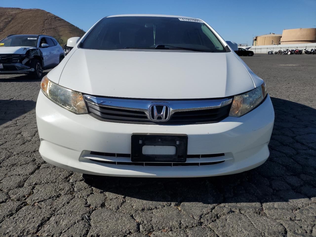 2012 Honda Civic VIN 19XFB2F53CE349068 Copart auction photo, side damage thumbnail 5