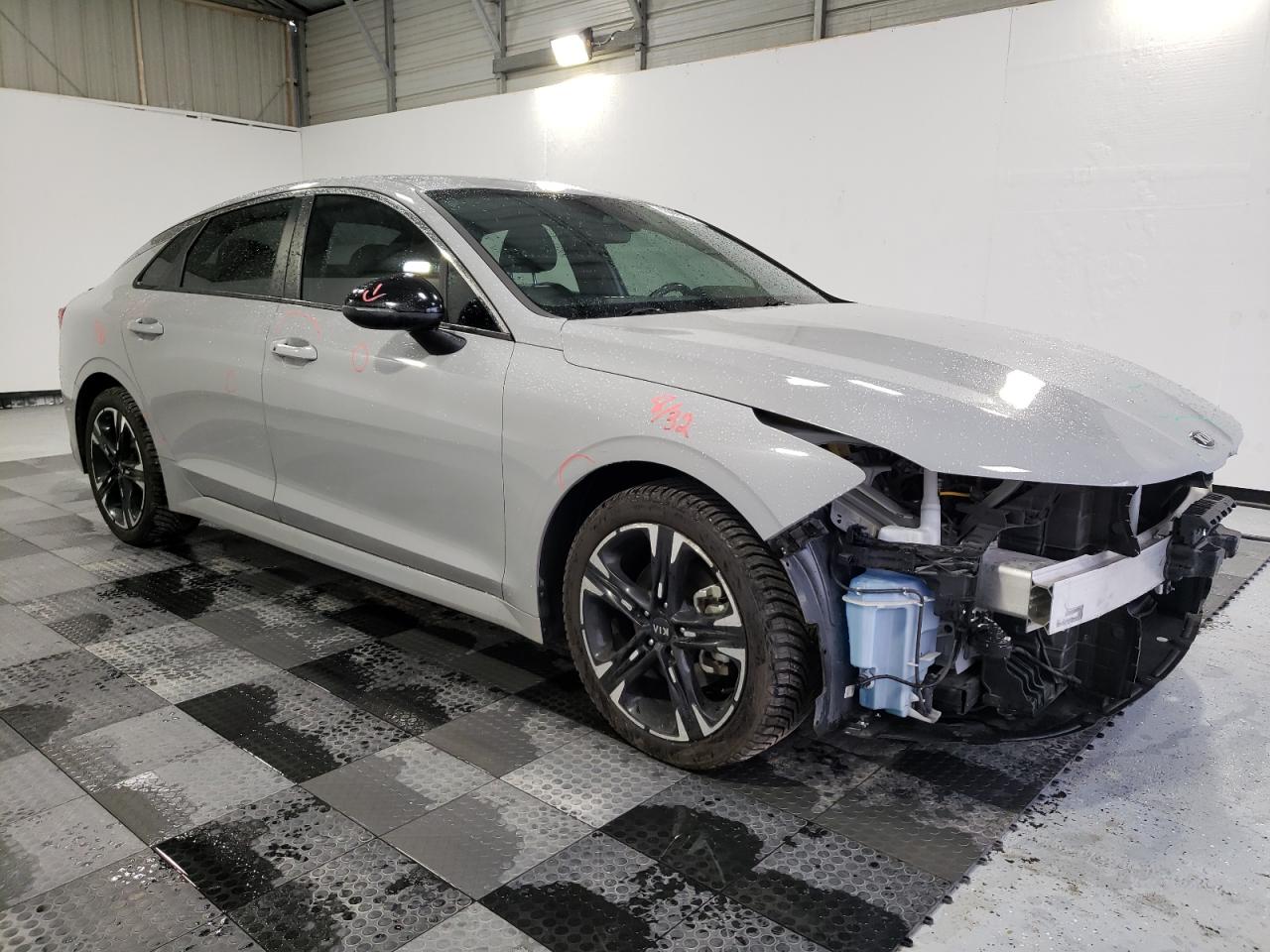 2021 KIA K5 VIN 5XXG64J25MG071820 Copart auction photo, all over damage thumbnail 4