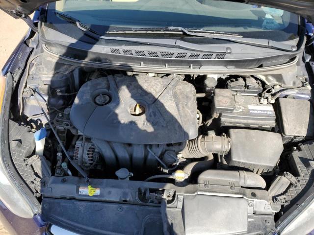 2013 Hyundai Elantra VIN 5NPDH4AE6DH177723 Copart auction photo, vandalism / side damage thumbnail 11