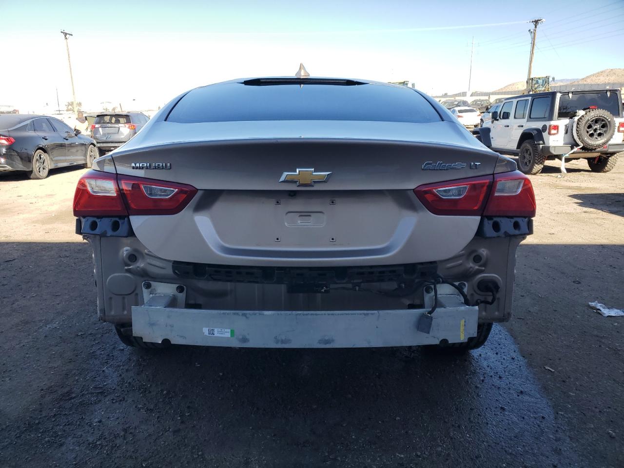 2018 Chevrolet Malibu VIN 1G1ZD5ST4JF223391 Copart auction photo, rollover damage thumbnail 6