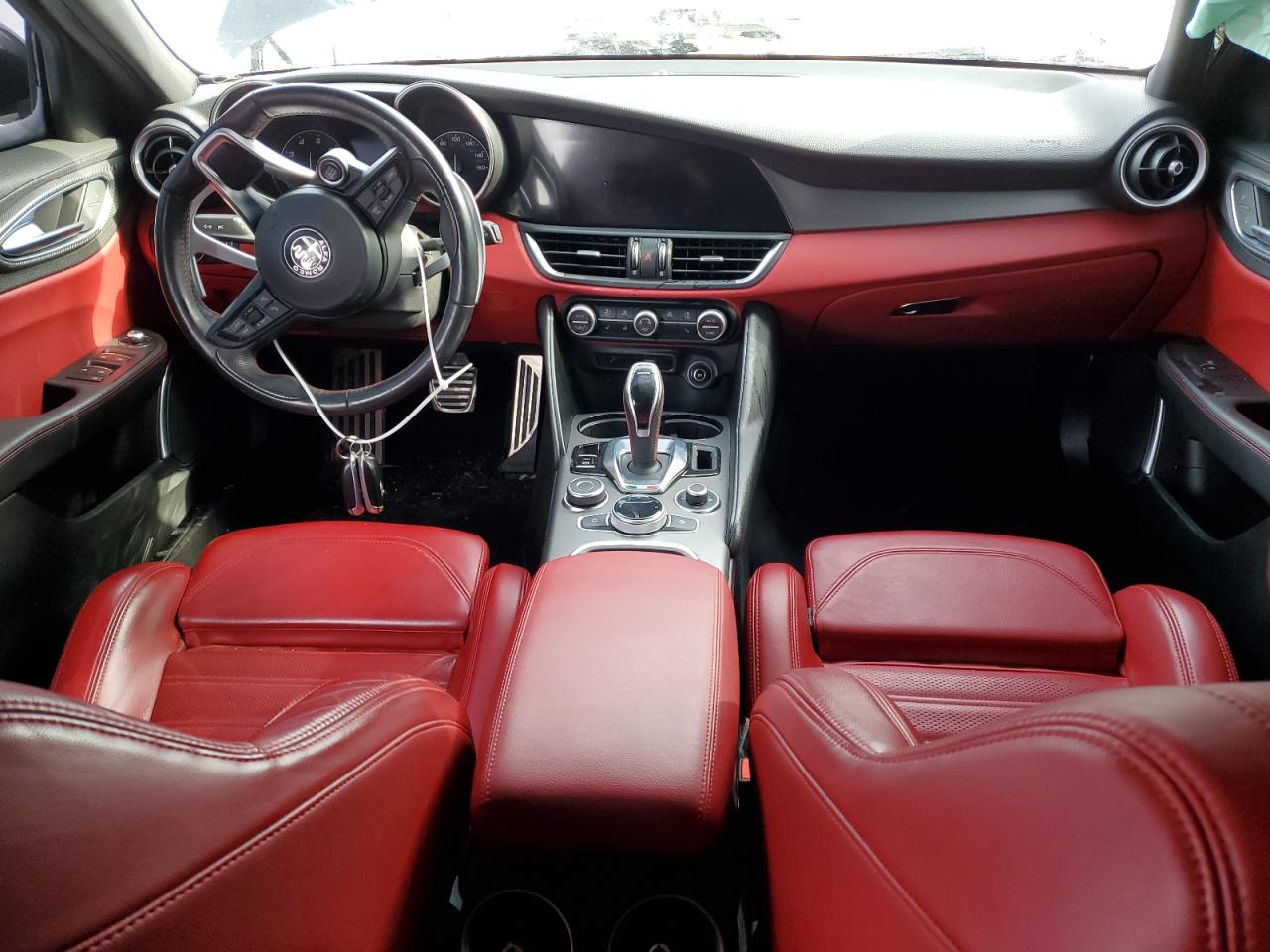 2020 Alfa Romeo Giulia VIN ZARFANBNXL7631479 Copart auction photo, side damage thumbnail 8