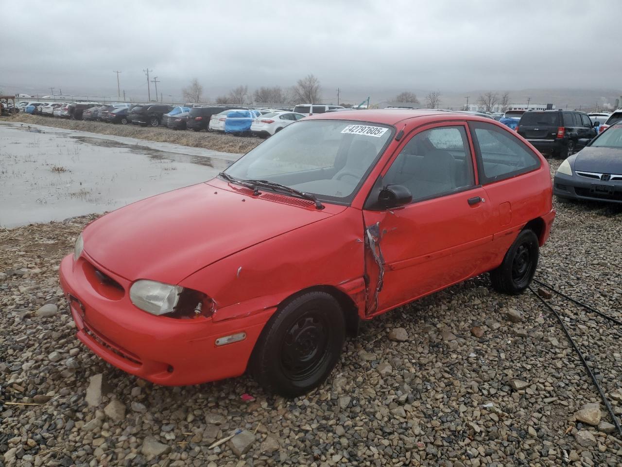 1997 Ford Aspire VIN KNJLT05H8V6219549 - Copart auction photo