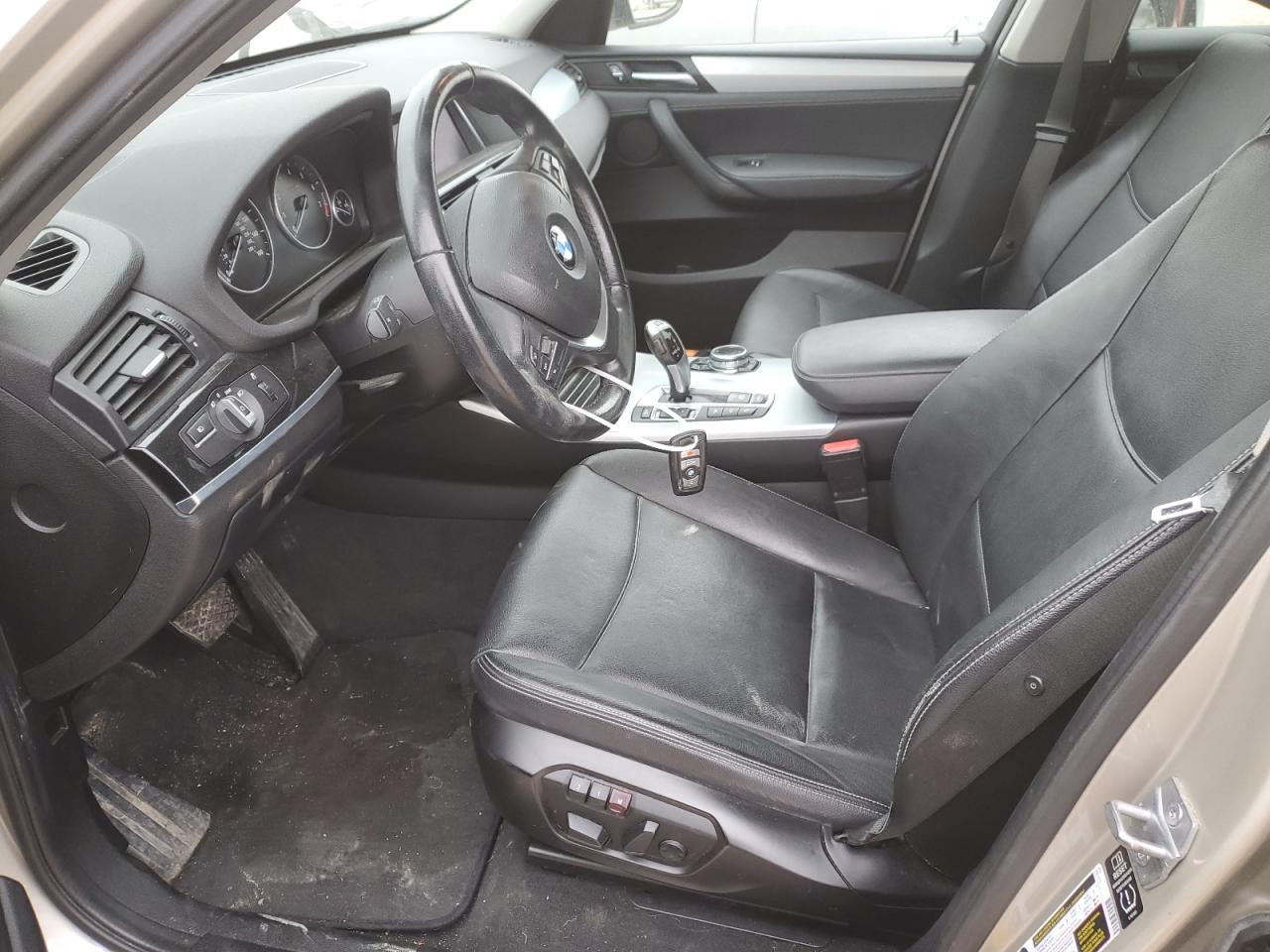 2015 BMW X3 VIN 5UXWX9C53F0D47317 Copart auction photo, side damage thumbnail 7