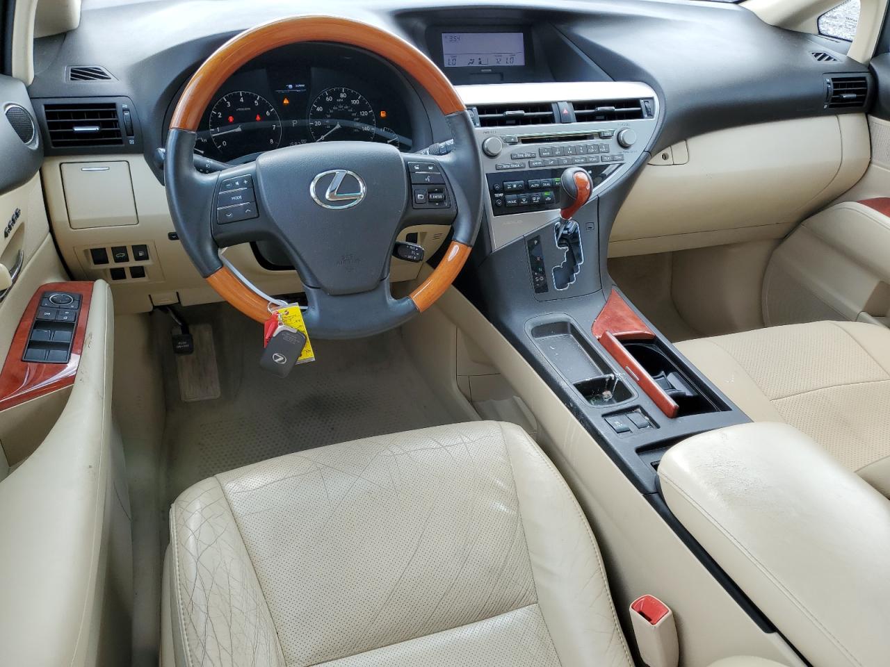2010 Lexus RX VIN 2T2ZK1BA9AC040710 Copart auction photo, front end damage thumbnail 8