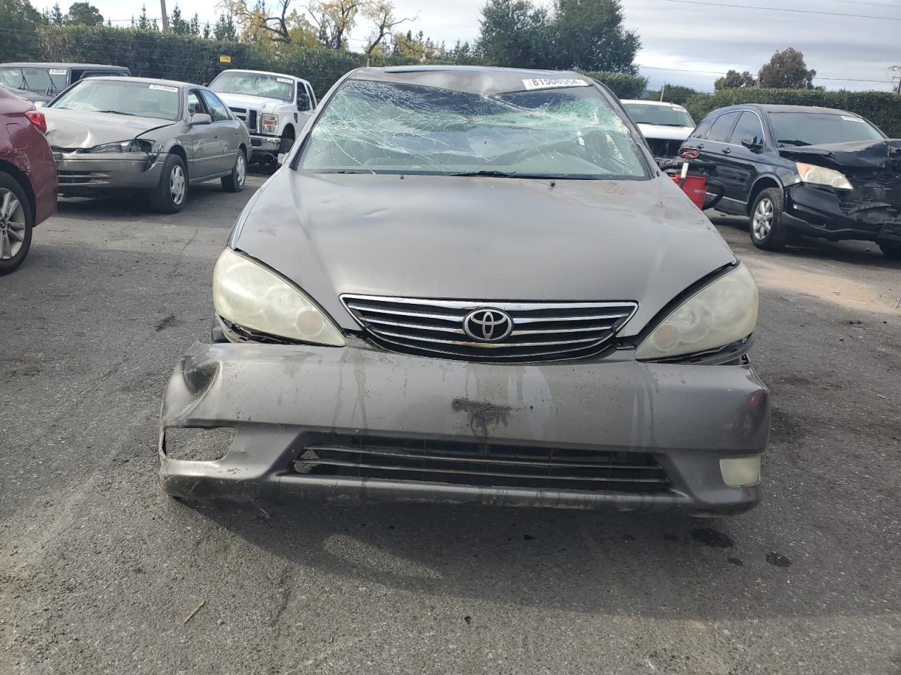 2005 Toyota Camry VIN 4T1BF30K35U619441 Copart auction photo, rollover damage thumbnail 5