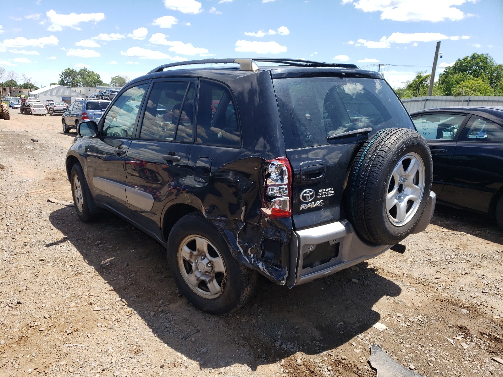 2005 Toyota RAV 4 VIN JTEHD20VX56039354 Copart auction photo, rear end / undercarriage damage thumbnail 3