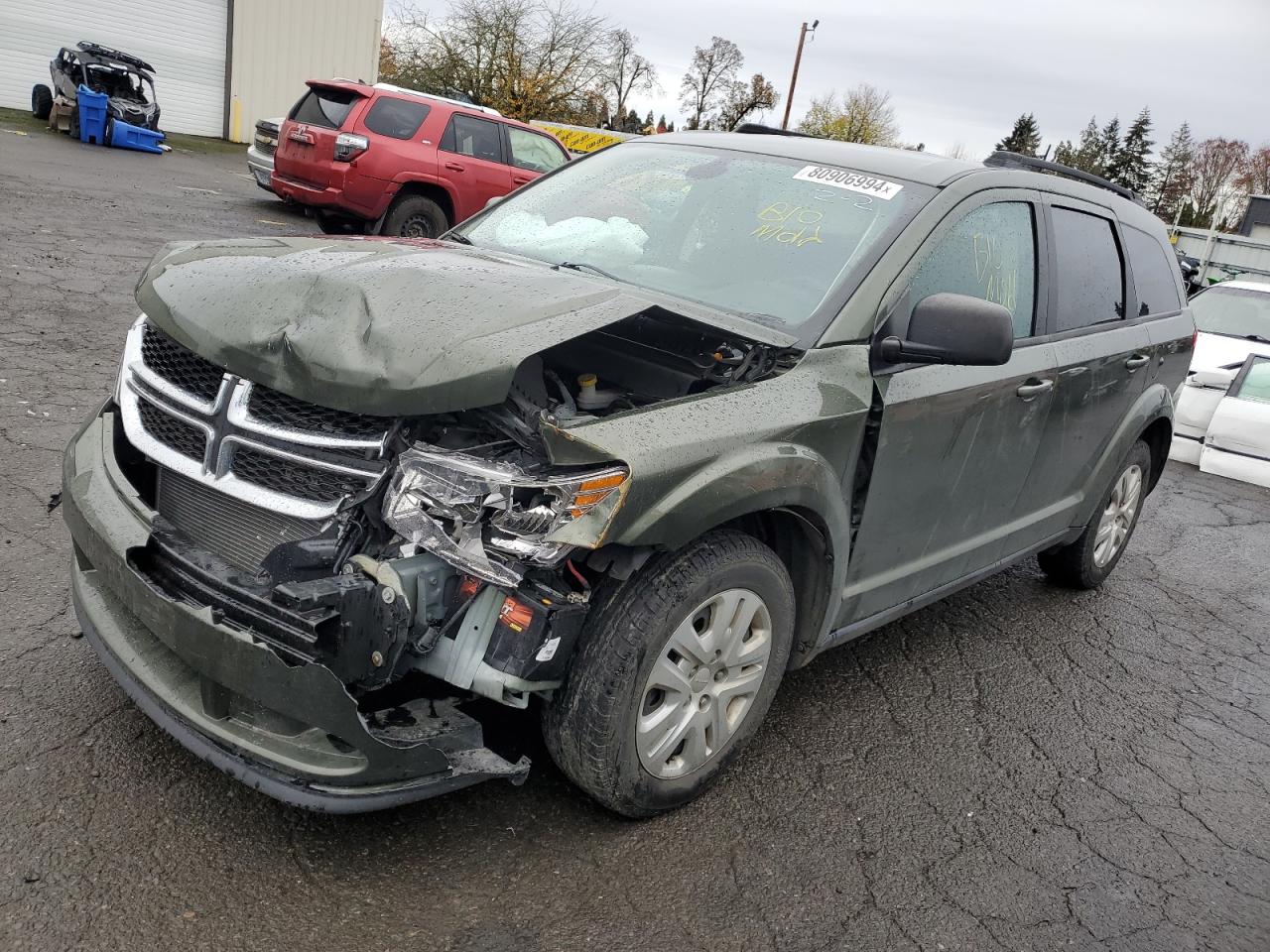 2018 Dodge Journey VIN 3C4PDCABXJT530646