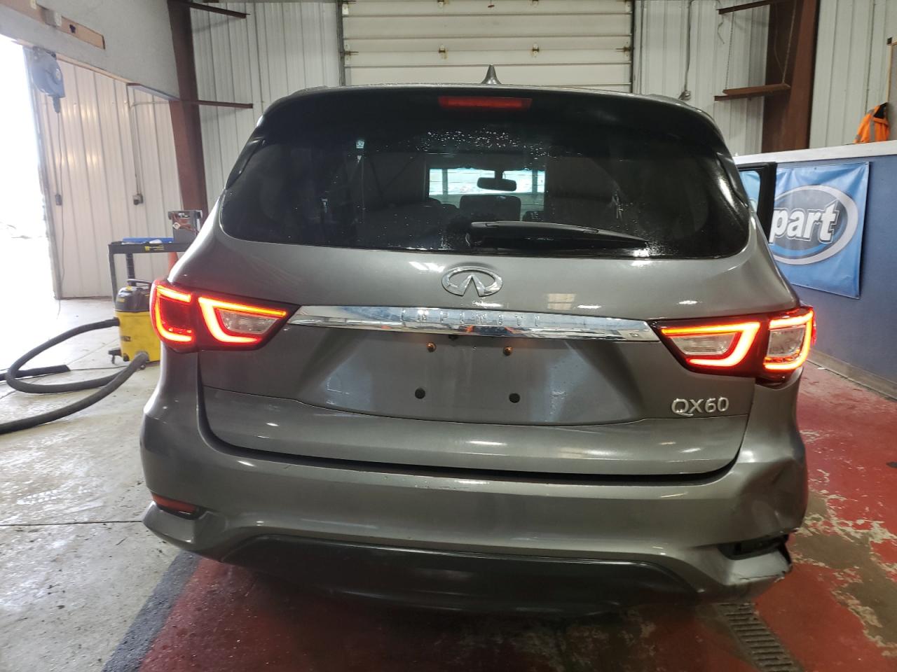 2016 Infiniti QX60 VIN 5N1AL0MM5GC512866 Copart auction photo, side / front end damage thumbnail 6