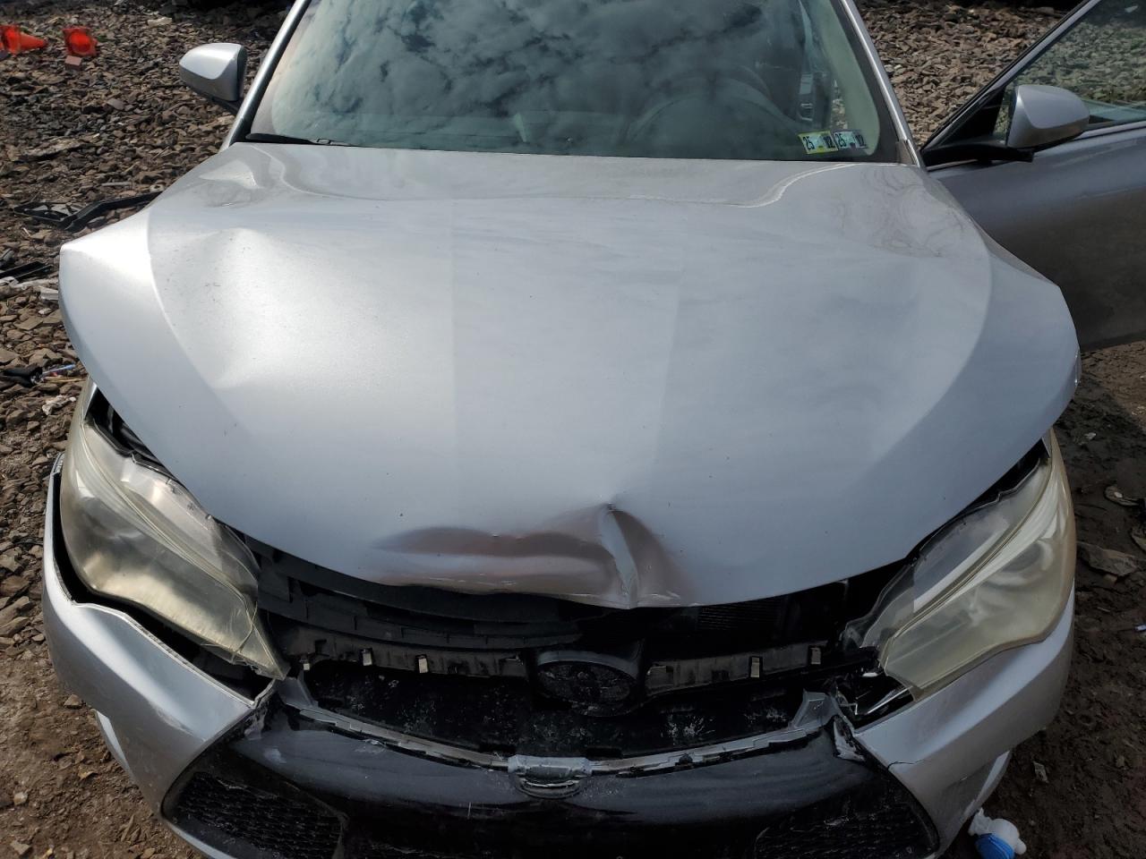 2017 Toyota Camry VIN 4T1BF1FK0HU805762 Copart auction photo, front end / rear end damage thumbnail 12