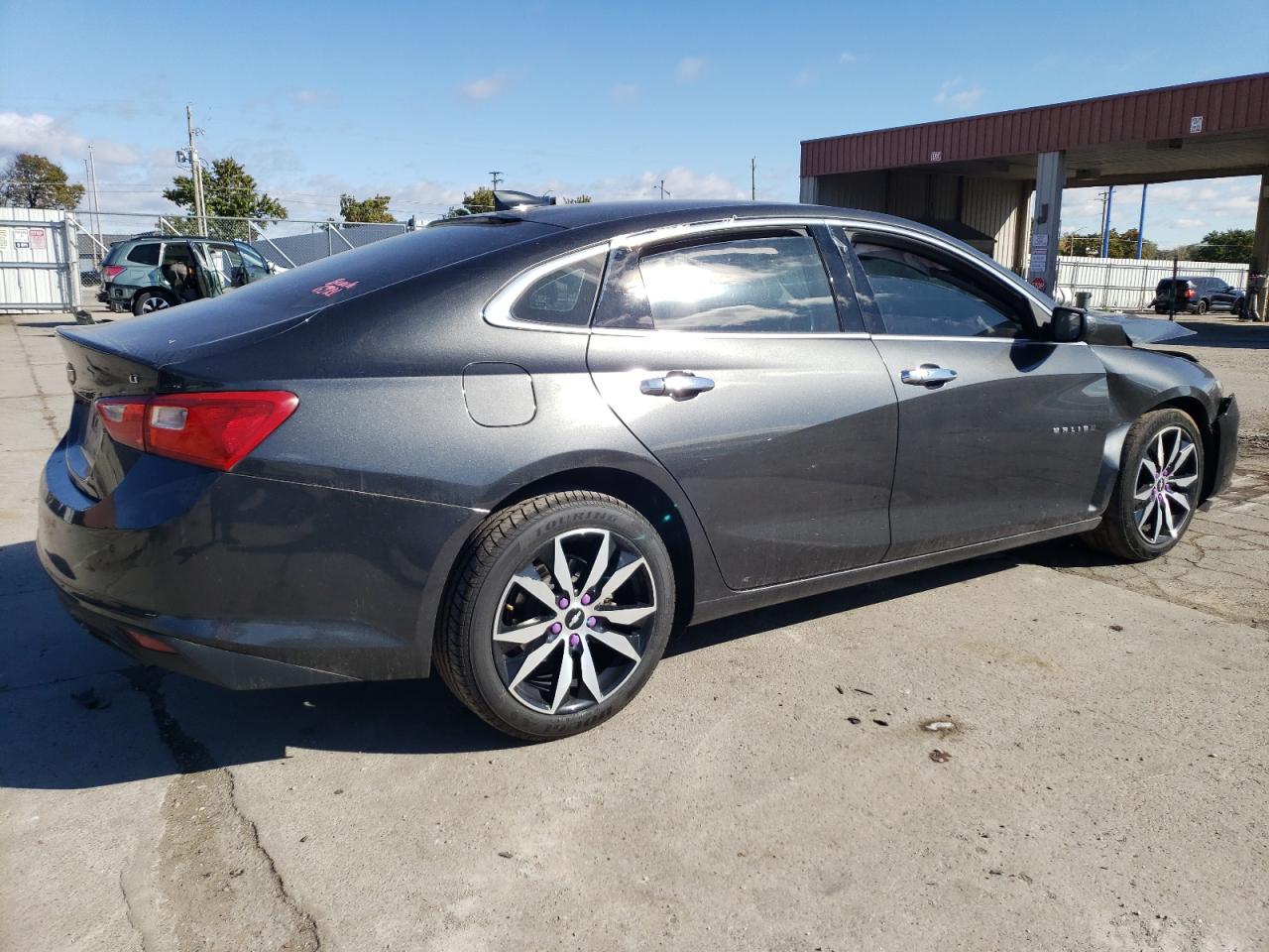 2016 Chevrolet Malibu VIN 1G1ZF5SX1GF191408 Copart auction photo, all over damage thumbnail 3