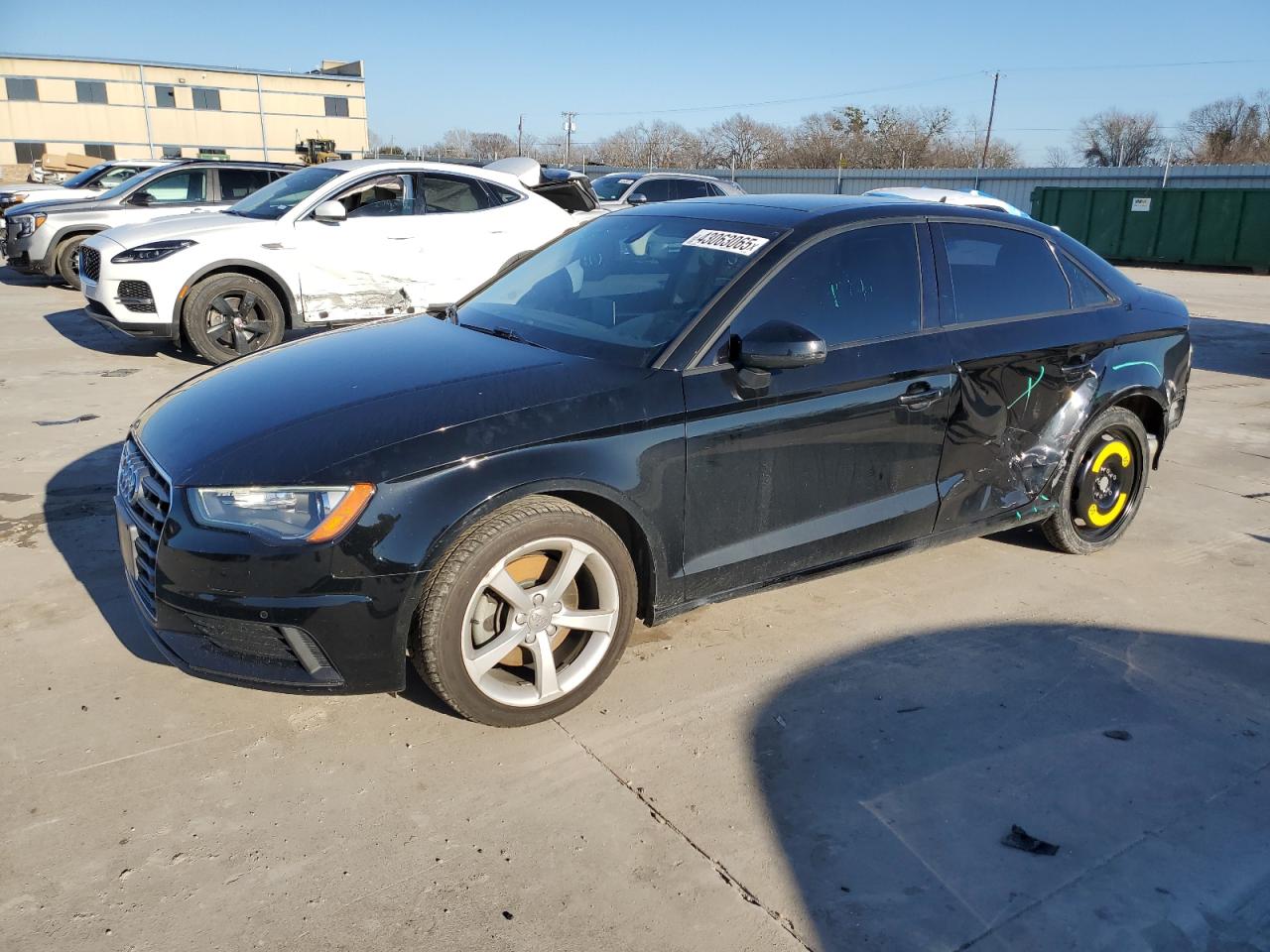 2016 Audi A3 VIN WAUA7GFF5G1010237 - Copart auction photo
