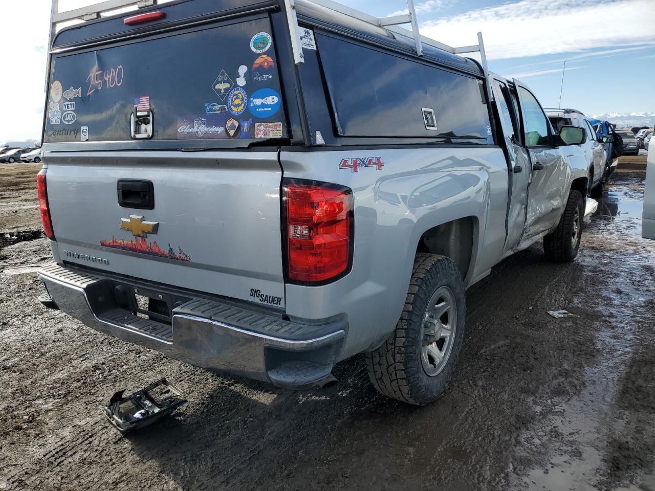 2014 Chevrolet Silverado VIN 1GCVKPEH1EZ217552 Copart auction photo, front end damage thumbnail 3