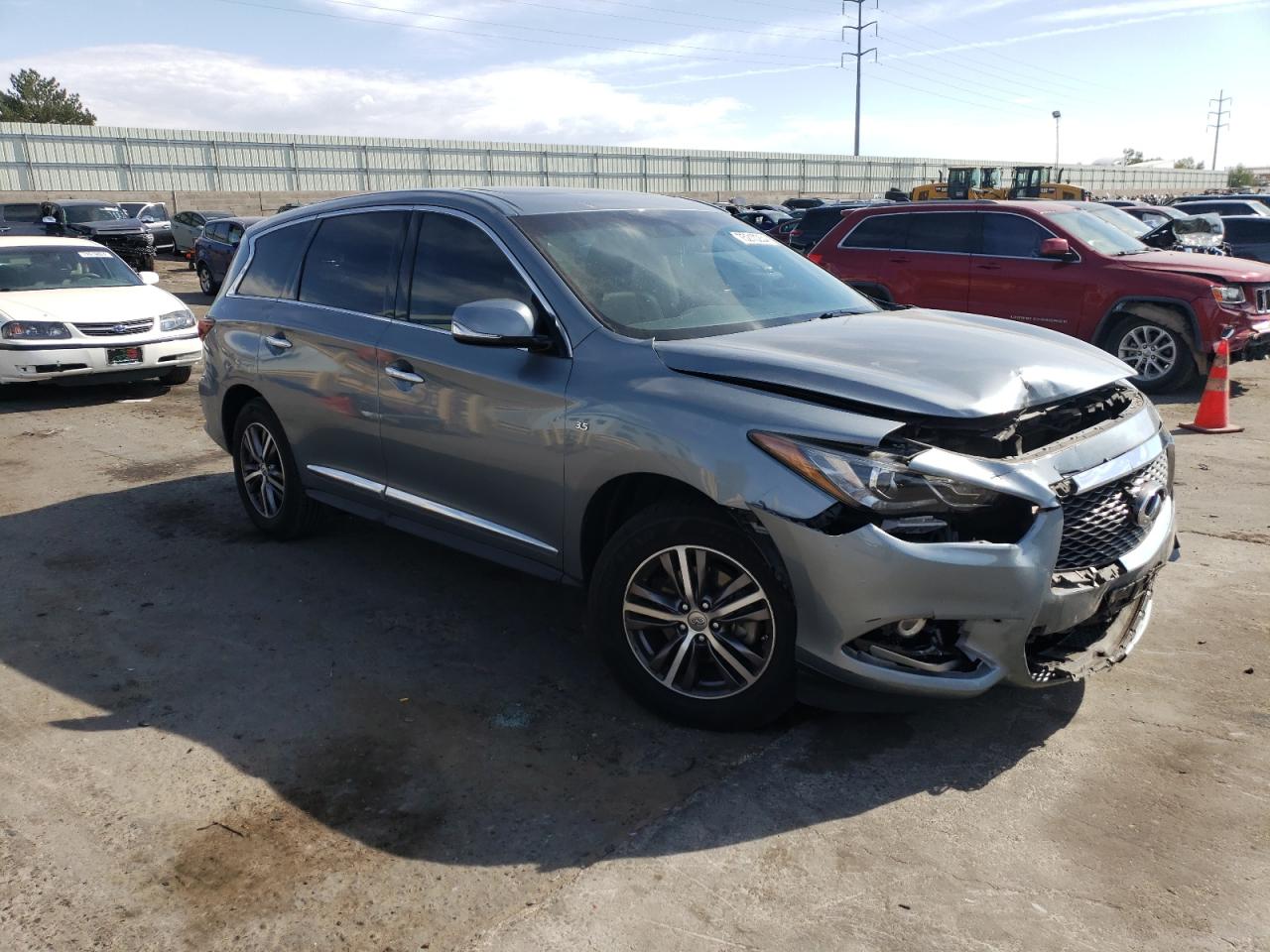 2016 Infiniti QX60 VIN 5N1AL0MN2GC512610 Copart auction photo, front end damage thumbnail 4