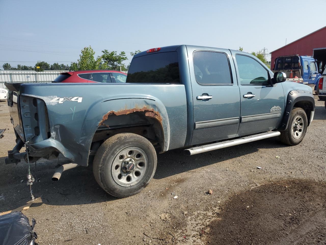 2012 GMC Sierra VIN 3GTP2UEA2CG178977 Copart auction photo, rear end / front end damage thumbnail 3