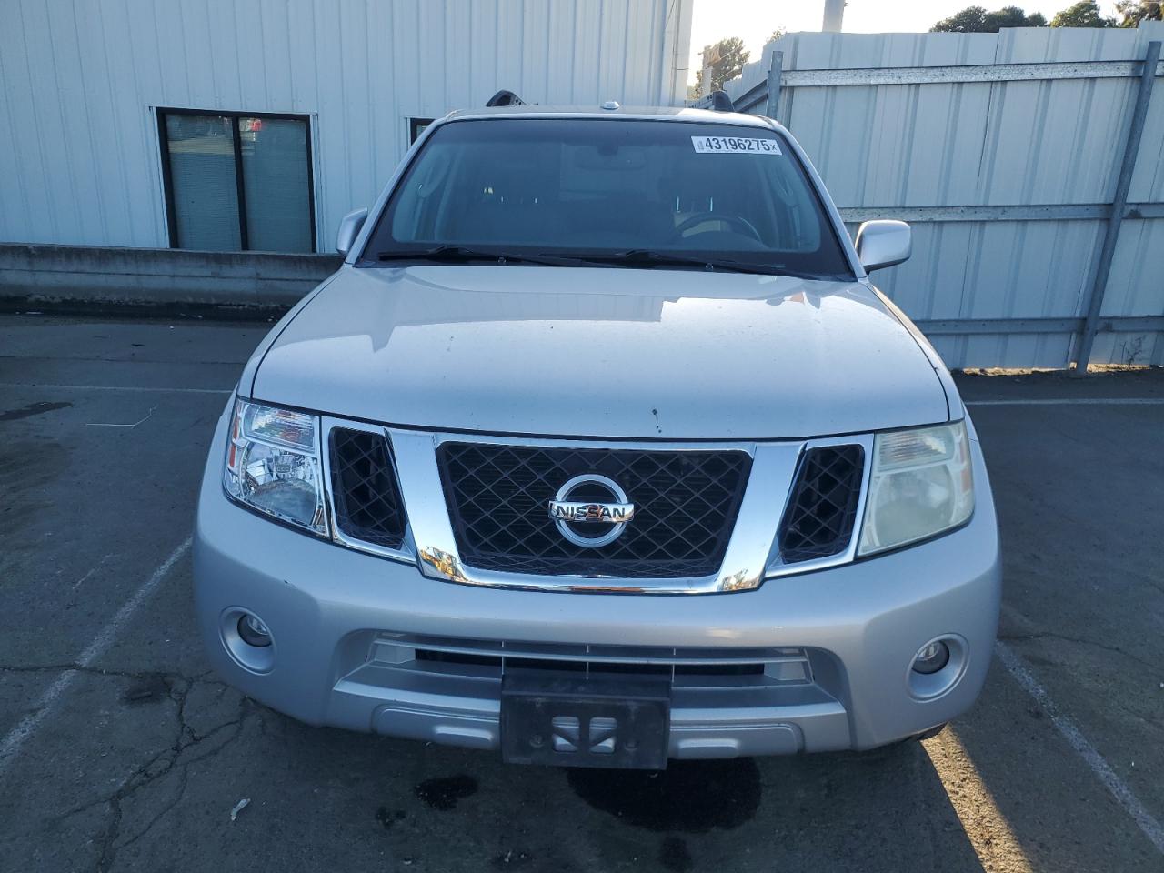 2011 Nissan Pathfinder VIN 5N1AR1NB9BC627433 Copart auction photo, top/roof damage thumbnail 5