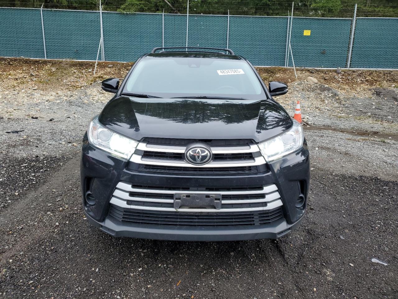 2019 Toyota Highlander VIN 5TDBZRFH6KS731452 Copart auction photo, side damage thumbnail 5