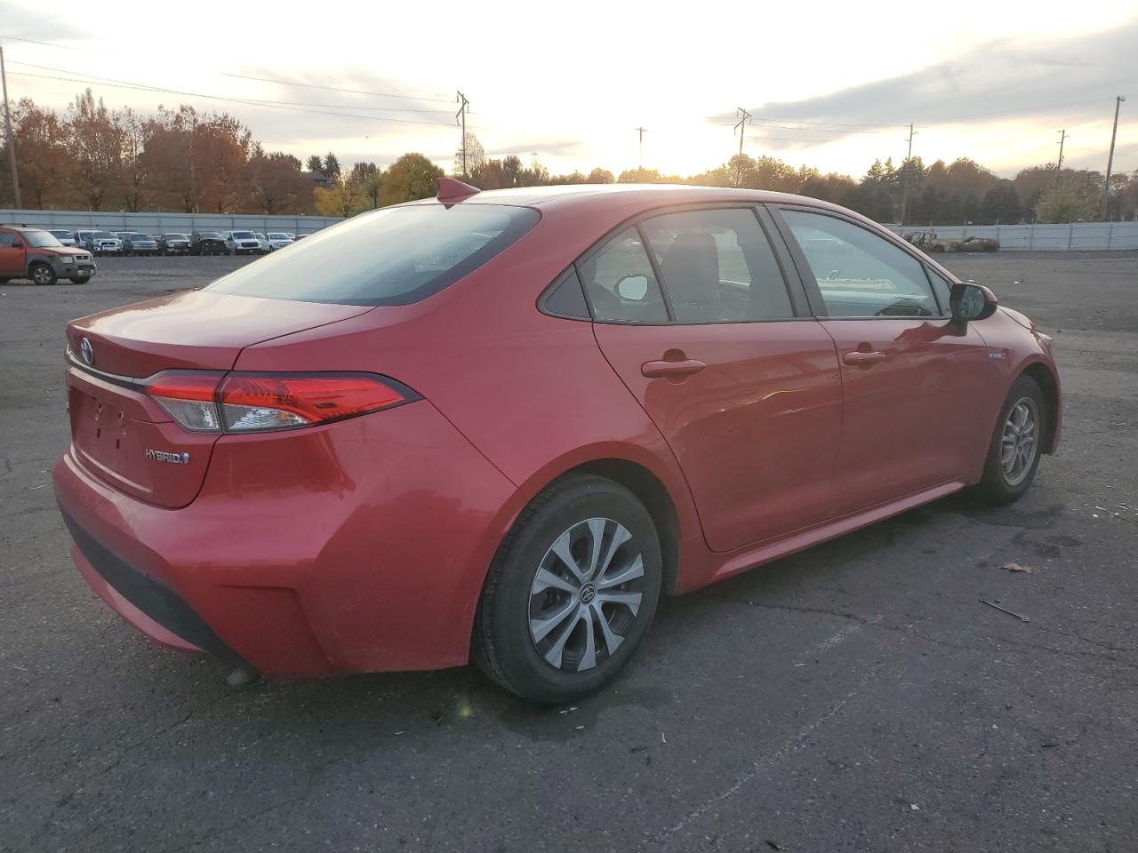 2020 Toyota Corolla VIN JTDEBRBE0LJ003301 Copart auction photo, all over damage thumbnail 3