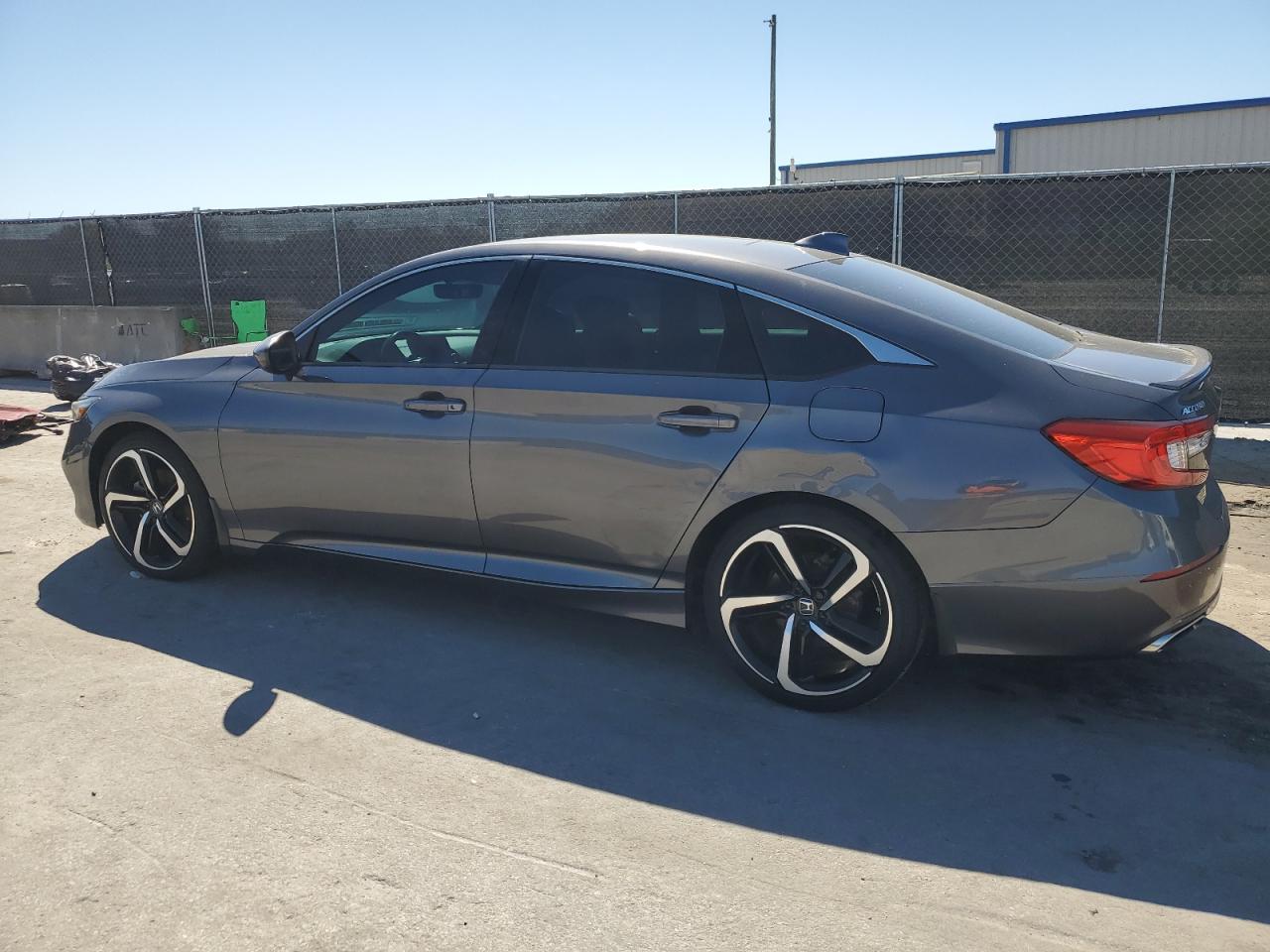 2019 Honda Accord VIN 1HGCV1F37KA018547 Copart auction photo, side damage thumbnail 2