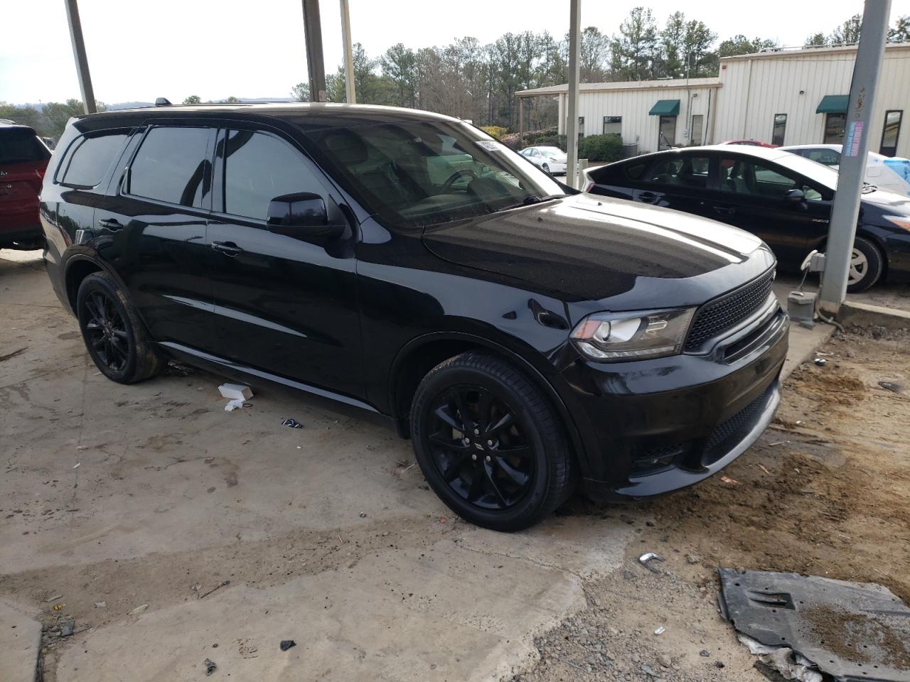 2019 Dodge Durango VIN 1C4RDHDG2KC676064 Copart auction photo, side damage thumbnail 4