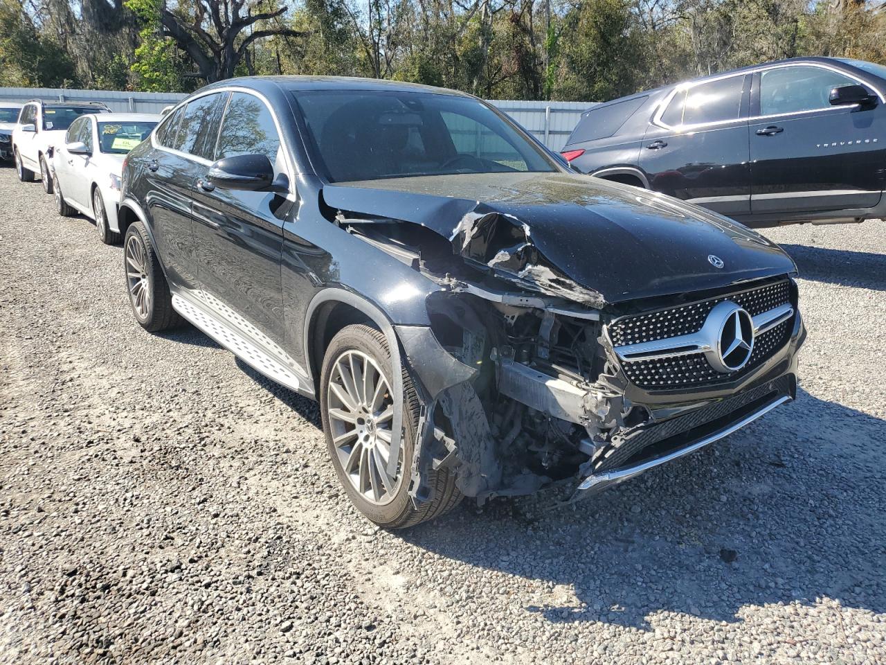 2018 Mercedes-Benz GLC VIN WDC0J4KBXJF466546 Copart auction photo, front end damage thumbnail 4