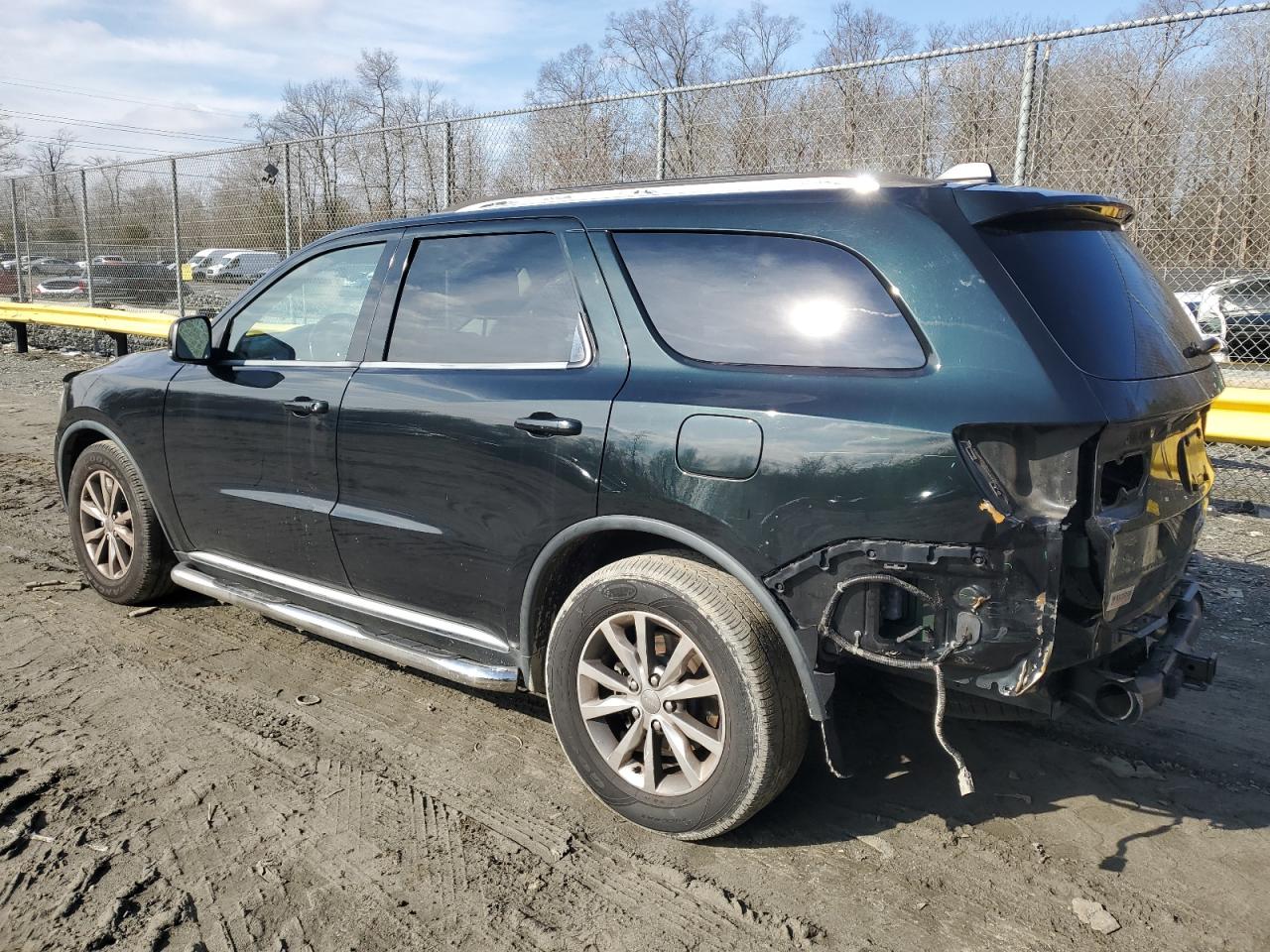 2015 Dodge Durango VIN 1C4RDHDG2FC111707 Copart auction photo, rear end damage thumbnail 2
