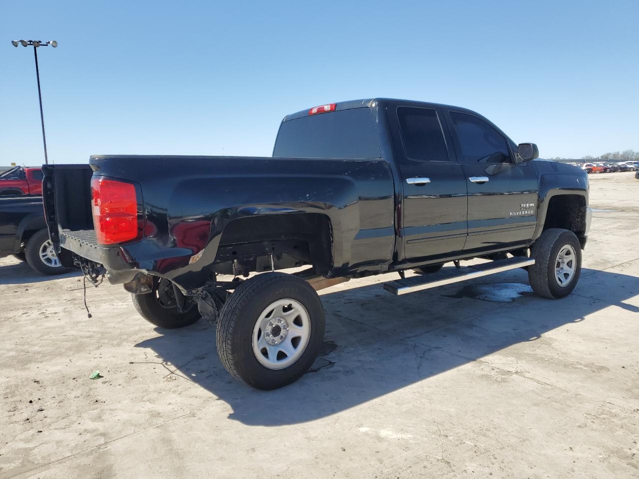 2017 Chevrolet Silverado VIN 1GCRCREC0HZ347972 Copart auction photo, rear end / hail damage thumbnail 3