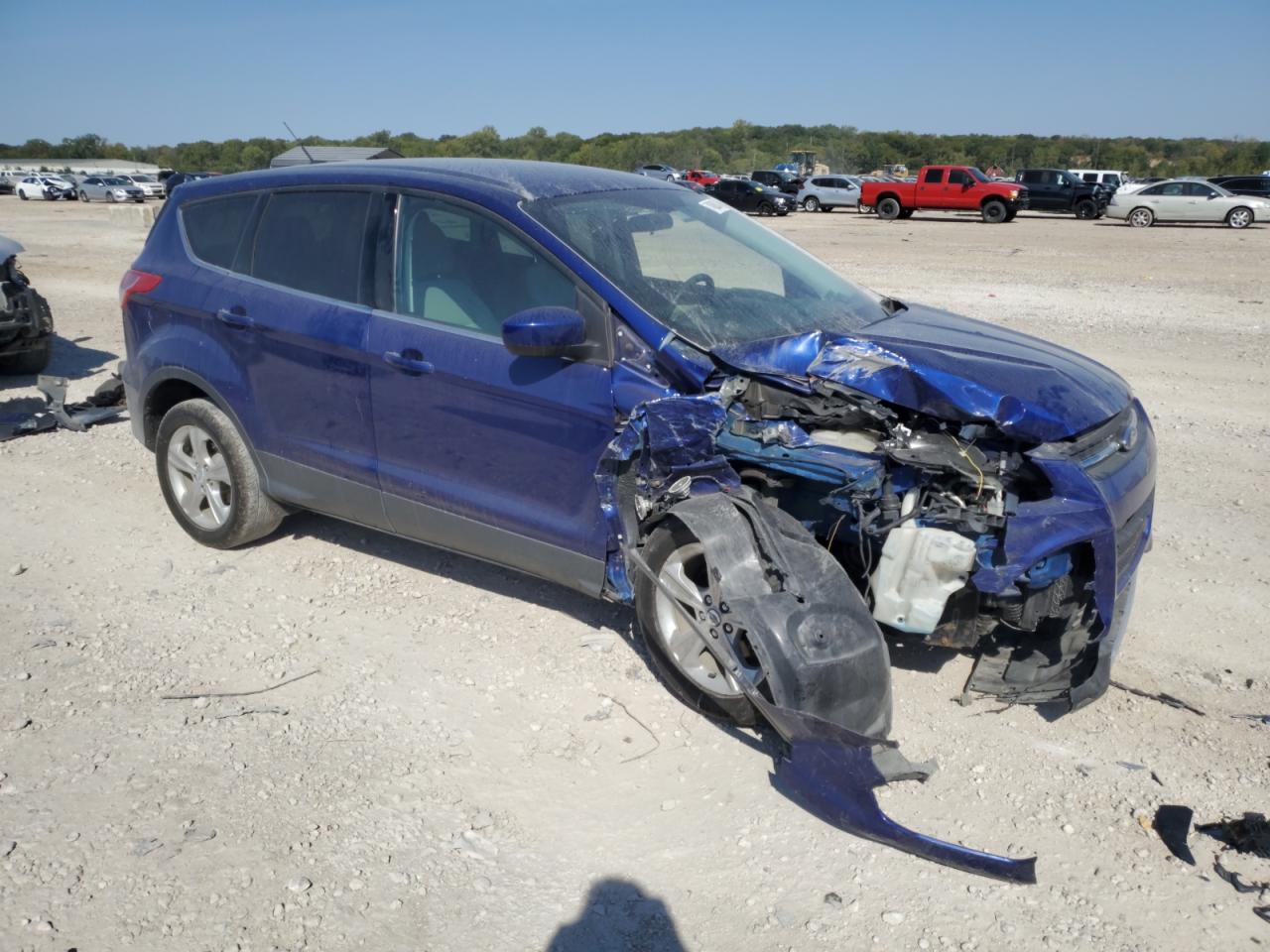 2013 Ford Escape VIN 1FMCU0GX3DUC87767 Copart auction photo, front end damage thumbnail 4