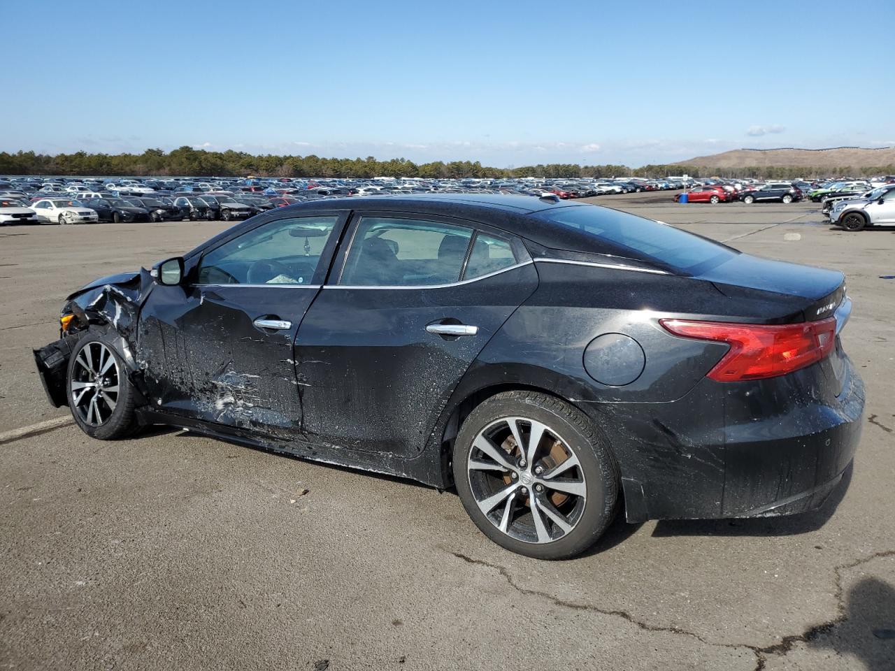 2018 Nissan Maxima VIN 1N4AA6AP5JC368759 Copart auction photo, front end / side damage thumbnail 2