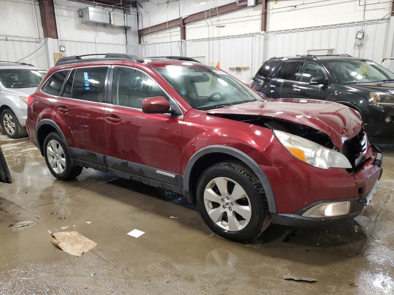 2012 Subaru Outback VIN 4S4BRBLC6C3235937 Copart auction photo, front end damage thumbnail 4