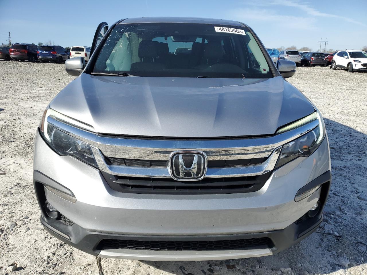 2019 Honda Pilot VIN 5FNYF5H53KB034713 Copart auction photo, side / rear end damage thumbnail 5
