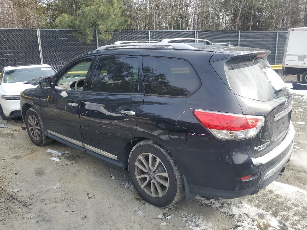 2014 Nissan Pathfinder VIN 5N1AR2MM8EC680539 Copart auction photo, front end damage thumbnail 2