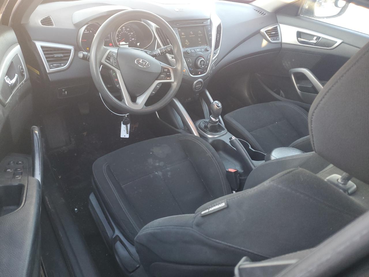 2013 Hyundai Veloster VIN KMHTC6AD5DU145912 Copart auction photo, all over damage thumbnail 8