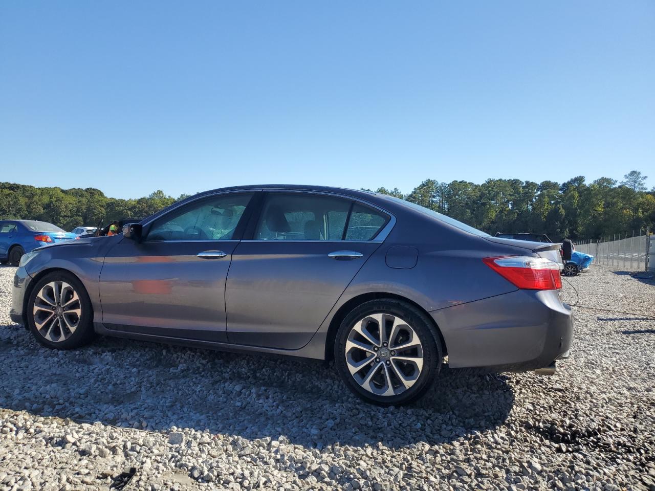 2014 Honda Accord VIN 1HGCR2F5XEA021443 Copart auction photo, front end / minor dent/scratches damage thumbnail 2