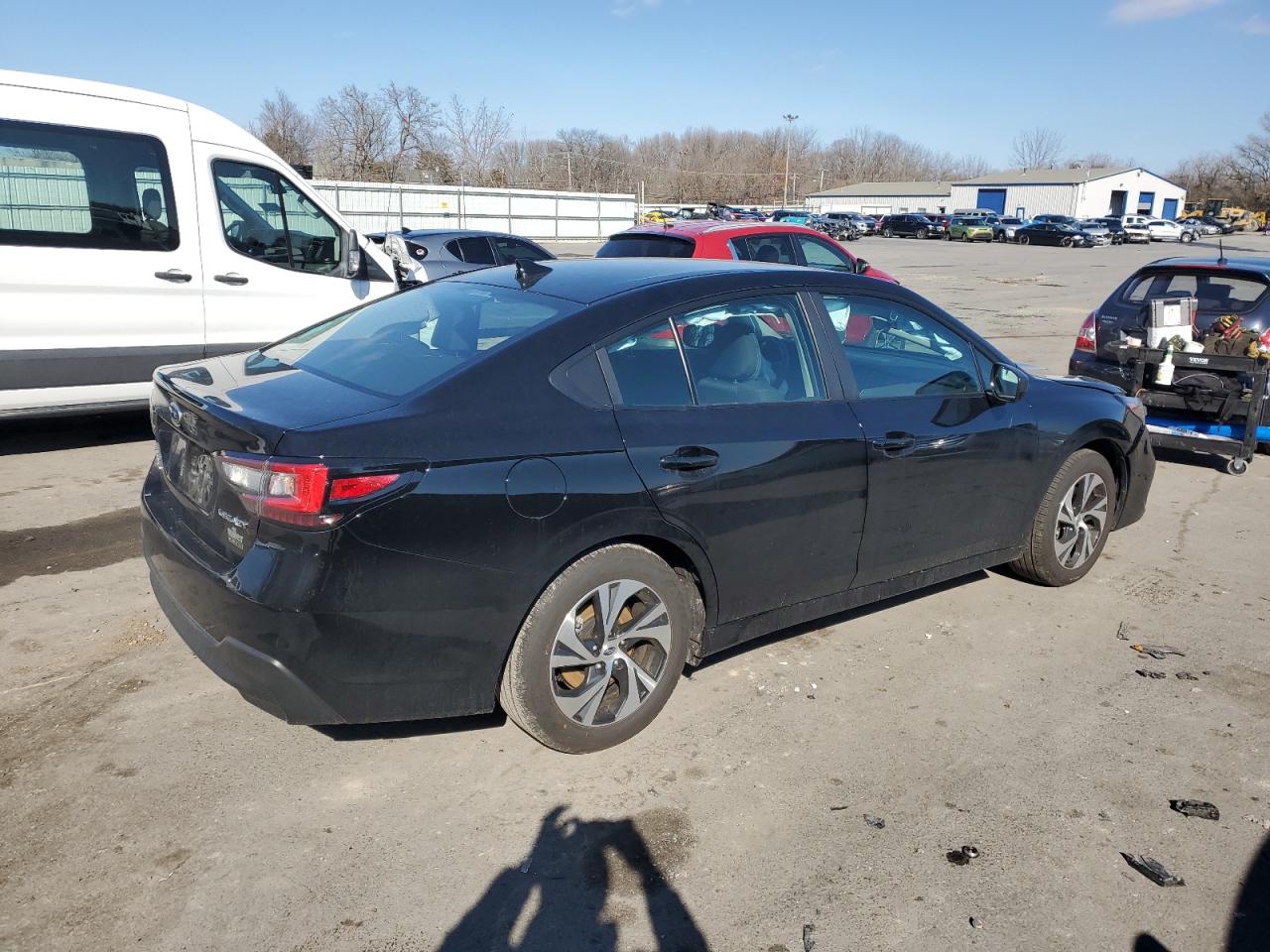 2025 Subaru Legacy VIN 4S3BWAB60S3011628 Copart auction photo, front end damage thumbnail 3
