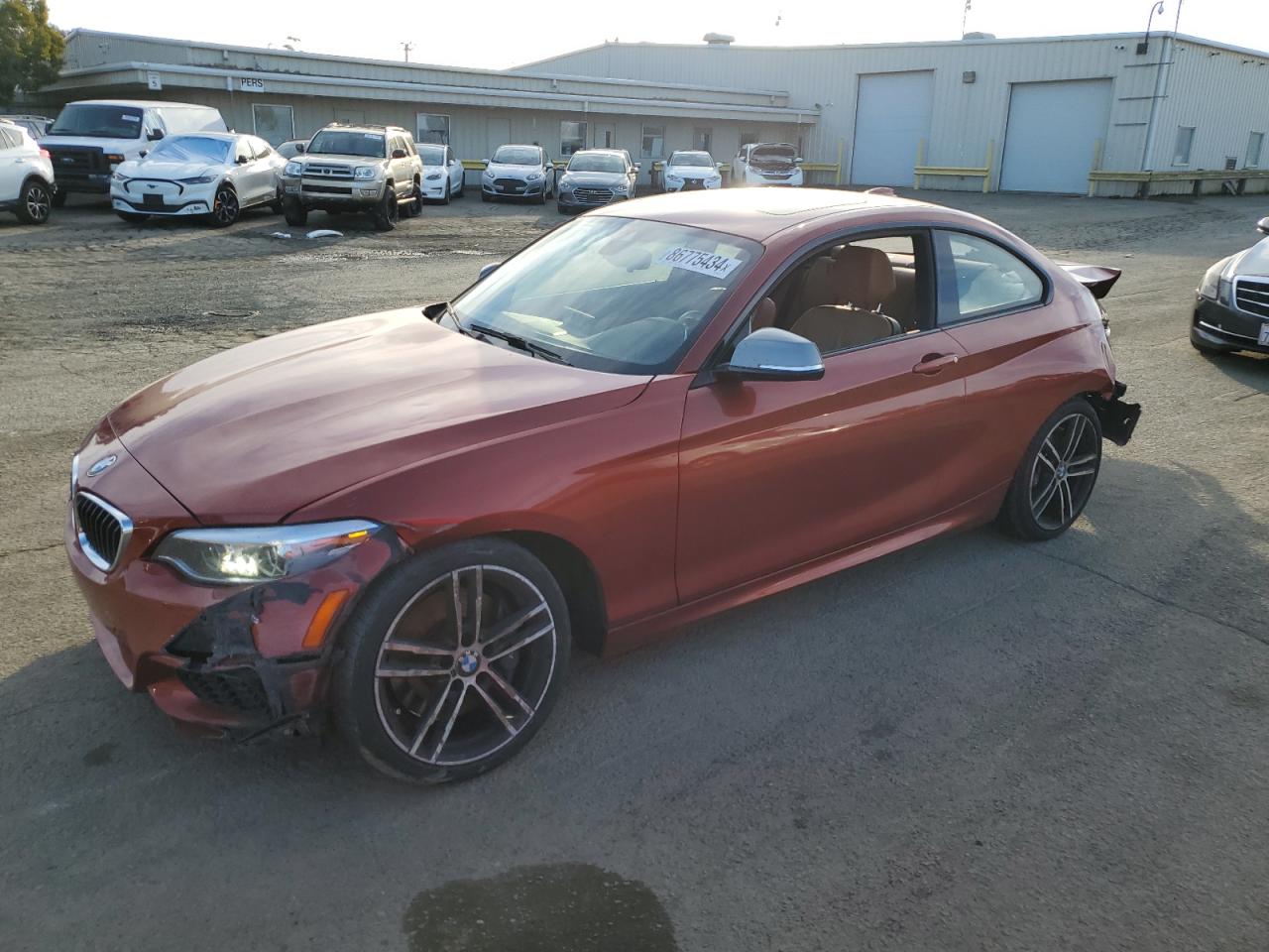 2018 BMW M2 VIN WBA2J7C51JVD60775 - Copart auction photo