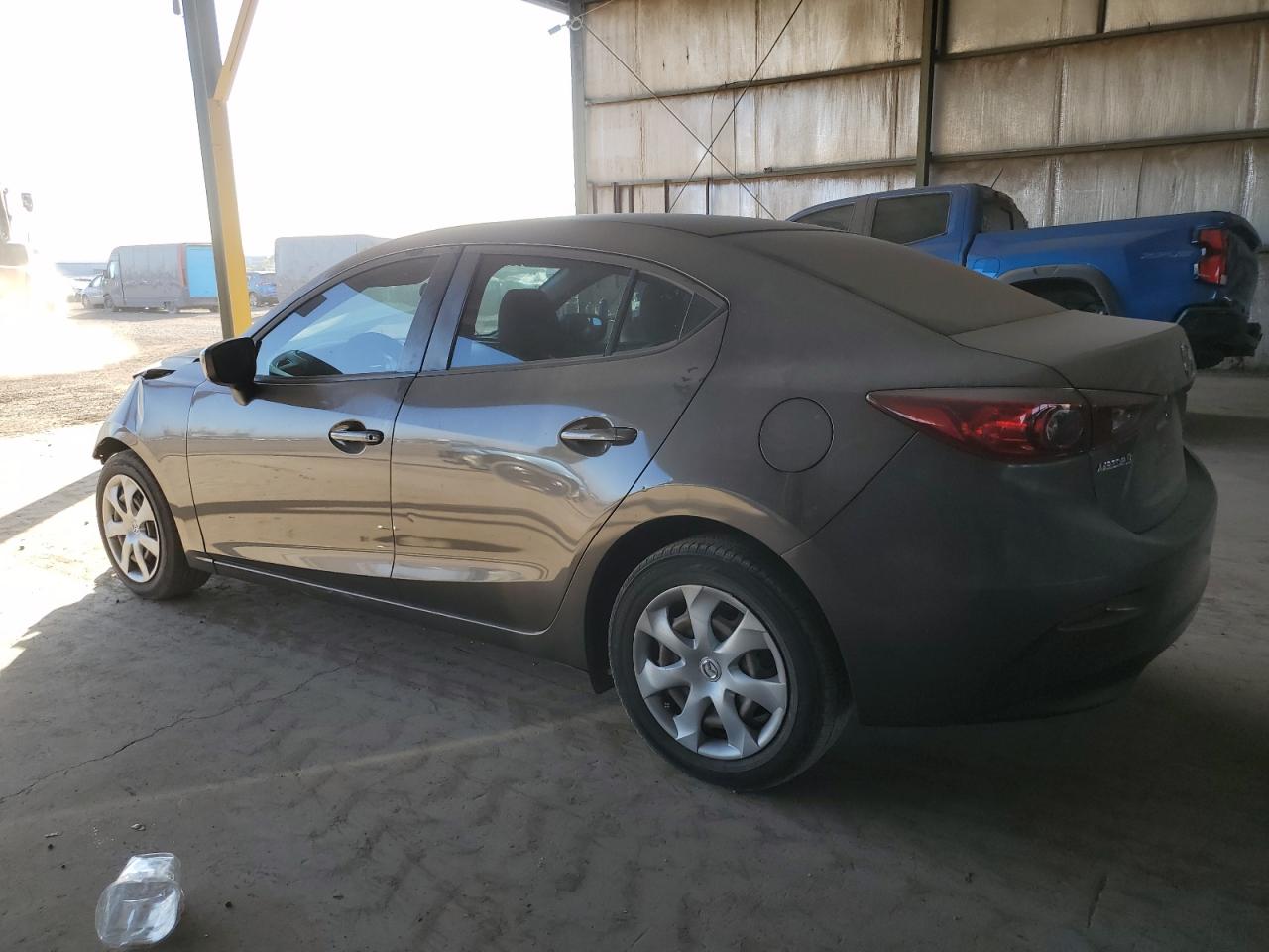 2014 Mazda 3 VIN JM1BM1U79E1164438 Copart auction photo, front end damage thumbnail 2